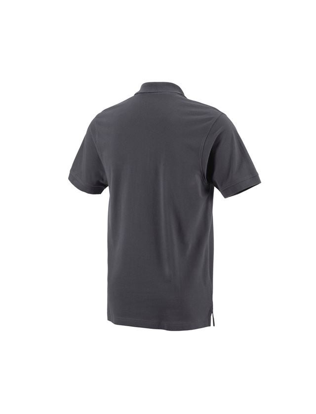 Plumbers / Installers: e.s. Polo shirt cotton Pocket + anthracite 3