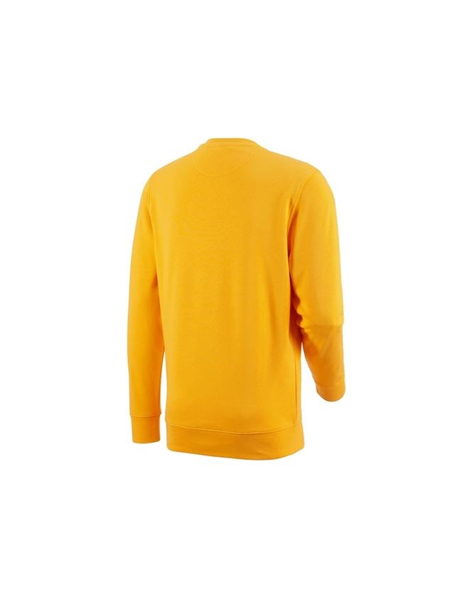 Plumbers / Installers: e.s. Sweatshirt poly cotton + yellow 1