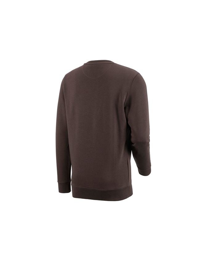 Plumbers / Installers: e.s. Sweatshirt poly cotton + chestnut 1