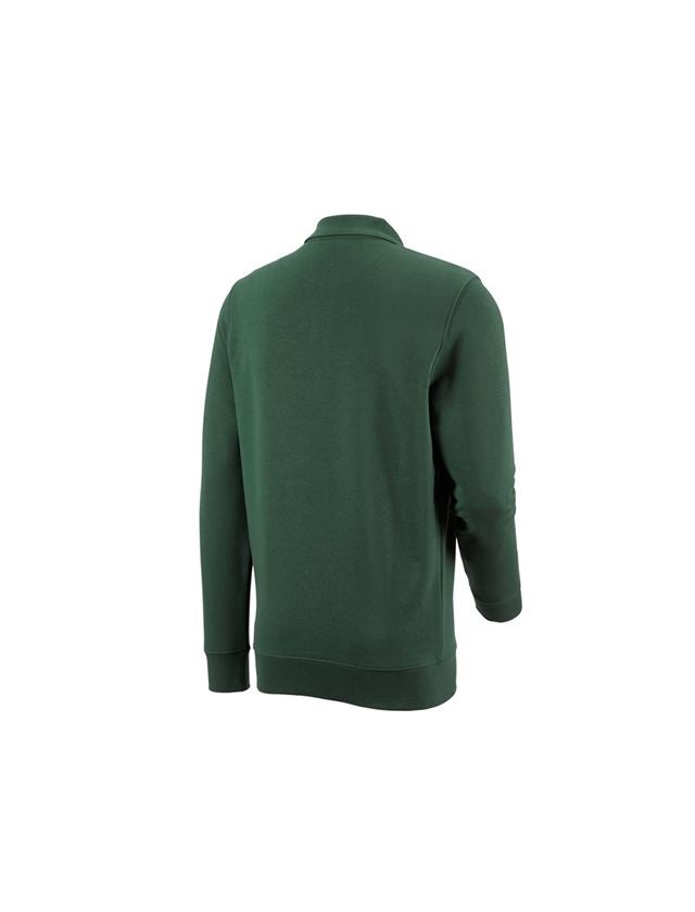 Gardening / Forestry / Farming: e.s. Sweatshirt poly cotton Pocket + green 1