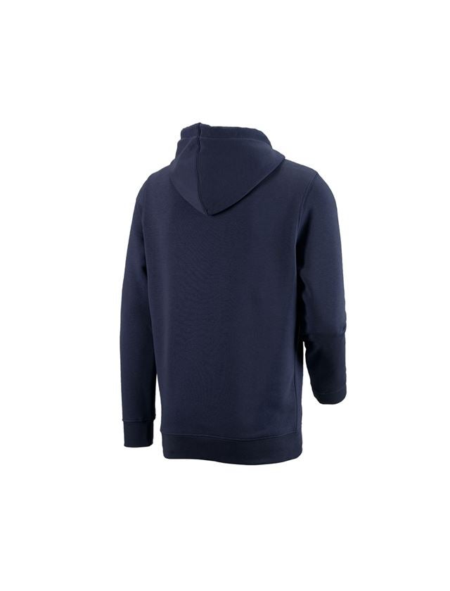 Topics: e.s. Hoody sweatshirt poly cotton + navy 1