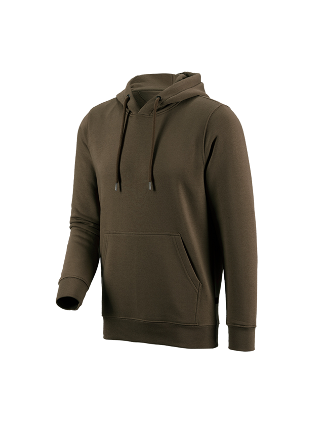 Shirts, Pullover & more: e.s. Hoody sweatshirt poly cotton + olive 1