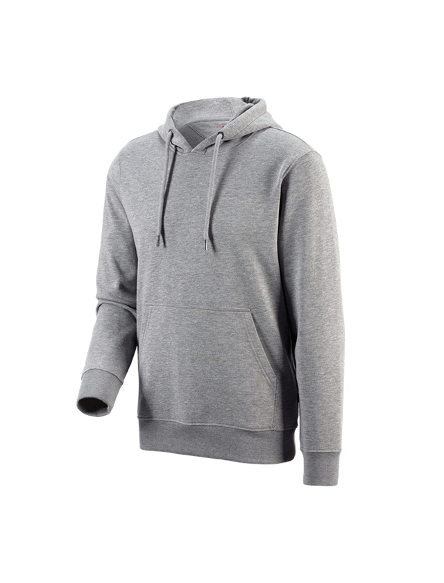 Joiners / Carpenters: e.s. Hoody sweatshirt poly cotton + grey melange 1