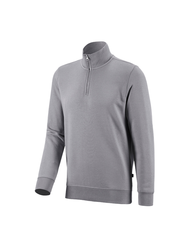 Joiners / Carpenters: e.s. ZIP-sweatshirt poly cotton + platinum