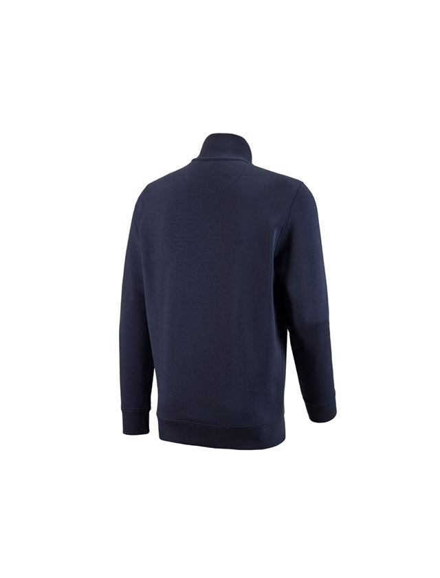 Joiners / Carpenters: e.s. ZIP-sweatshirt poly cotton + navy 1