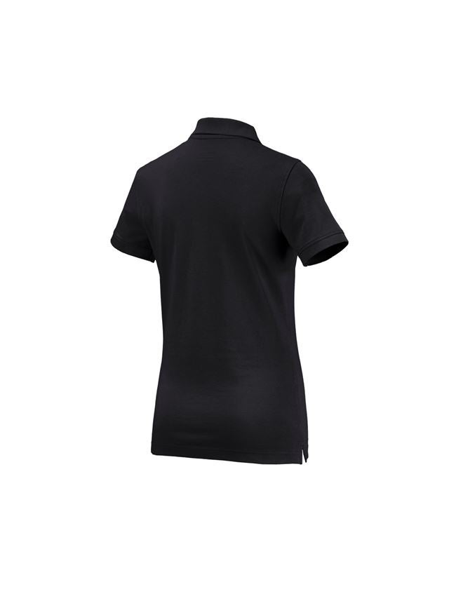 Shirts, Pullover & more: e.s. Polo shirt cotton, ladies' + black 1