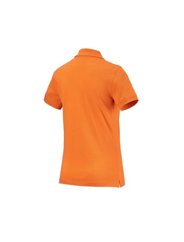 Plumbers / Installers: e.s. Polo shirt cotton, ladies' + orange 1