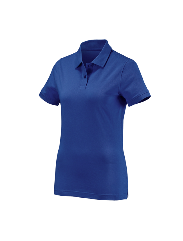 Shirts, Pullover & more: e.s. Polo shirt cotton, ladies' + royal