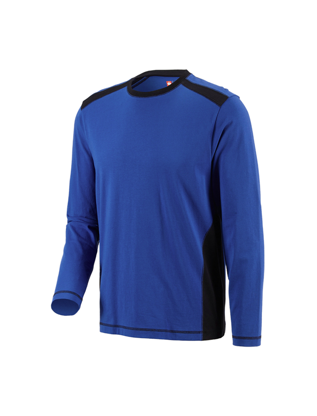 Plumbers / Installers: Long sleeve cotton e.s.active + royal/black 2