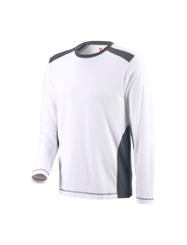 Plumbers / Installers: Long sleeve cotton e.s.active + white/anthracite 2