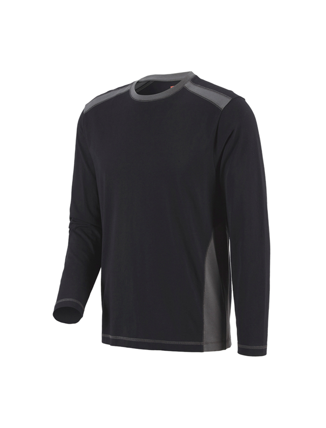 Plumbers / Installers: Long sleeve cotton e.s.active + black/anthracite 2