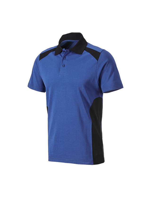 Topics: Polo shirt cotton e.s.active + royal/black 2