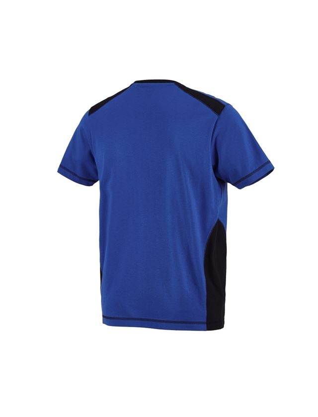 Plumbers / Installers: T-shirt cotton e.s.active + royal/black 2