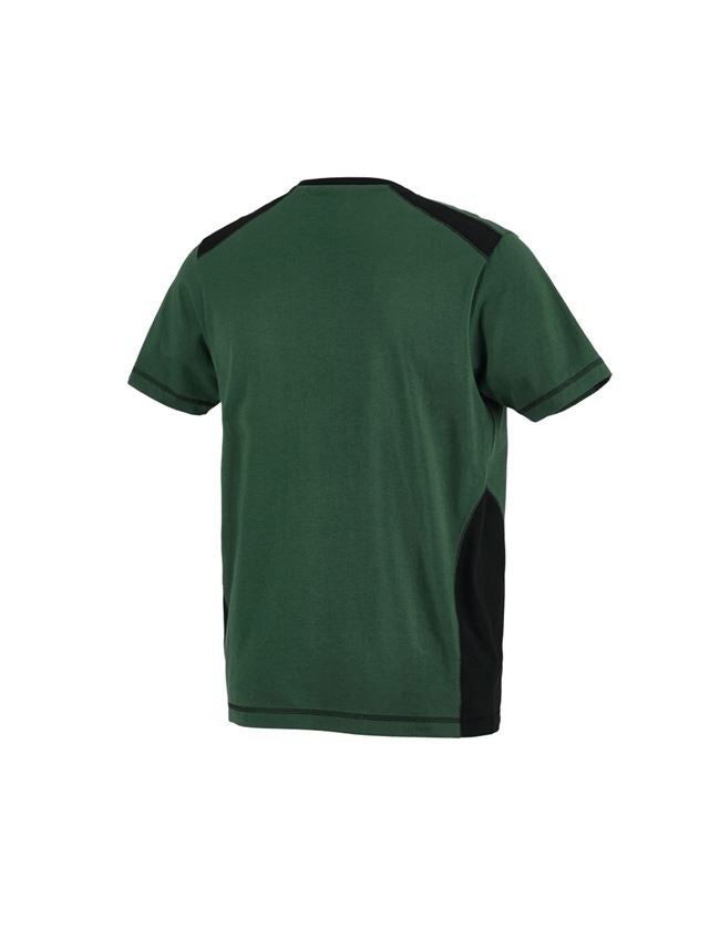 Gardening / Forestry / Farming: T-shirt cotton e.s.active + green/black 3