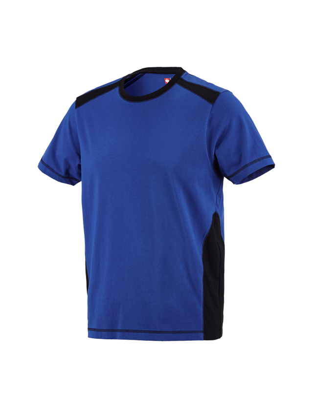 Plumbers / Installers: T-shirt cotton e.s.active + royal/black 1