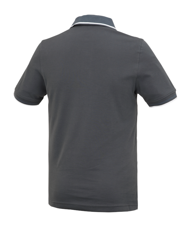 Plumbers / Installers: e.s. Polo shirt cotton Deluxe Colour + anthracite/cement 3