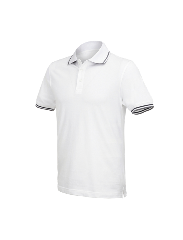 Joiners / Carpenters: e.s. Polo shirt cotton Deluxe Colour + white/anthracite 1
