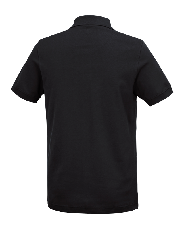 Gardening / Forestry / Farming: e.s. Polo shirt cotton Deluxe + black 3