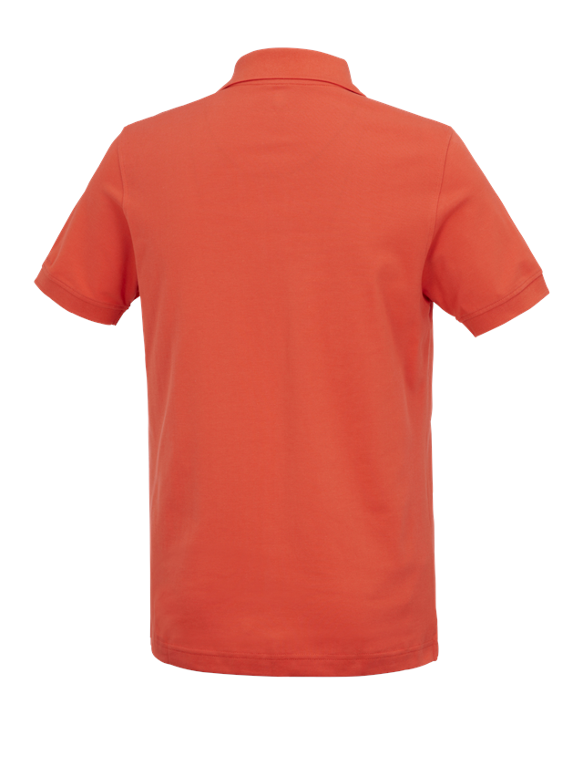 Shirts, Pullover & more: e.s. Polo shirt cotton Deluxe + nectarine 1