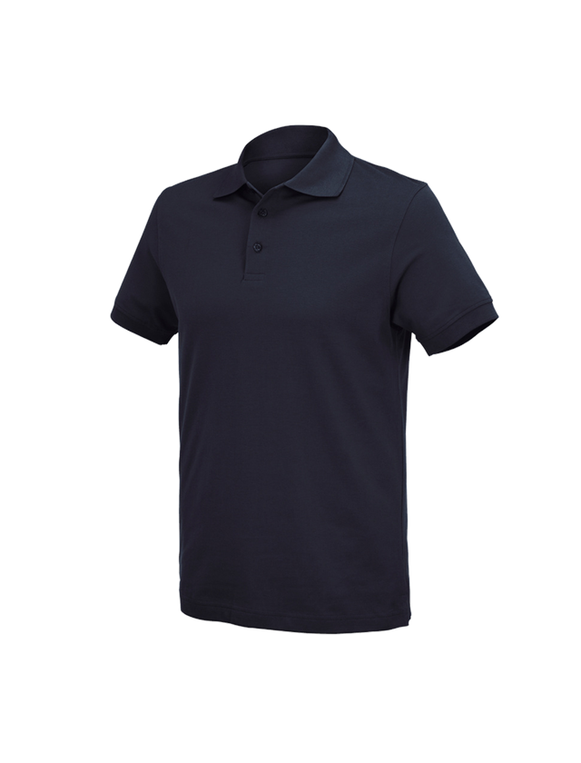 Plumbers / Installers: e.s. Polo shirt cotton Deluxe + navy 2