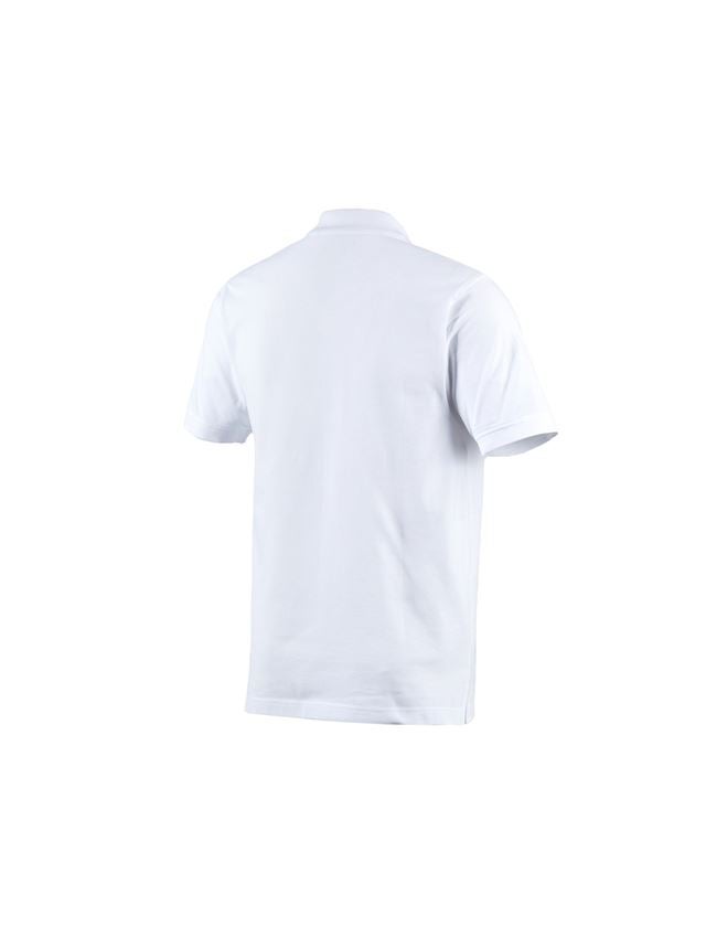 Plumbers / Installers: e.s. Polo shirt cotton + white 1