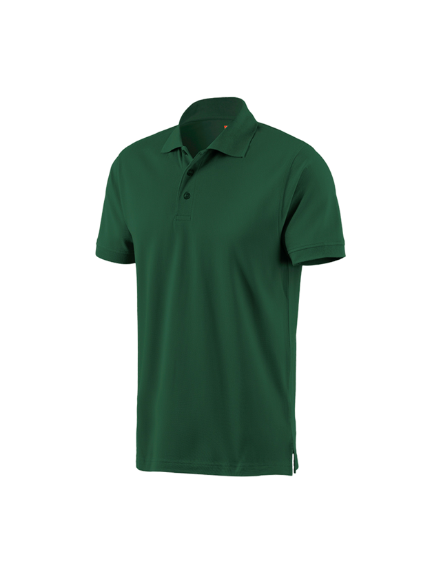 e.s. Polo shirt cotton green