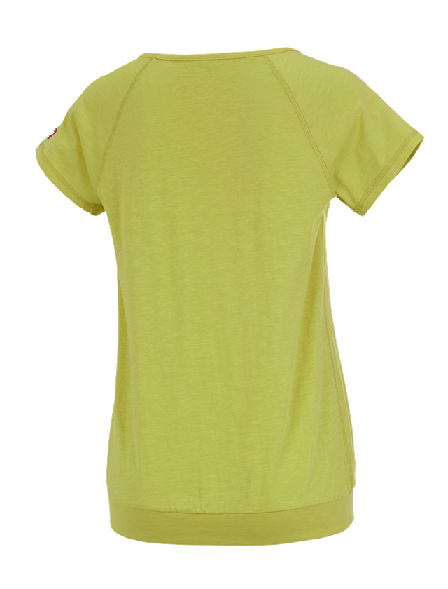 Shirts, Pullover & more: e.s. T-shirt cotton slub, ladies' + maygreen 1