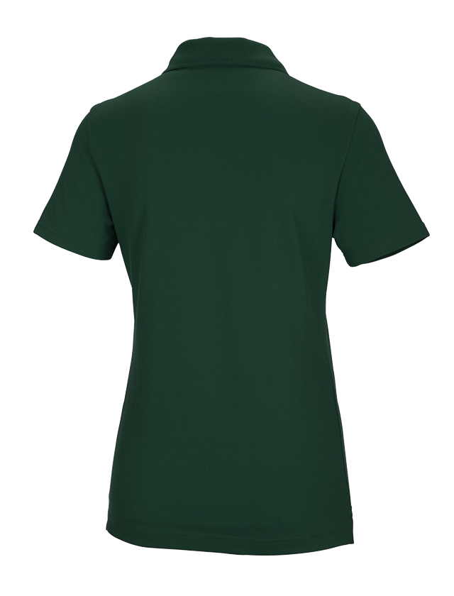 Gardening / Forestry / Farming: e.s. Functional polo shirt poly cotton, ladies' + green 3