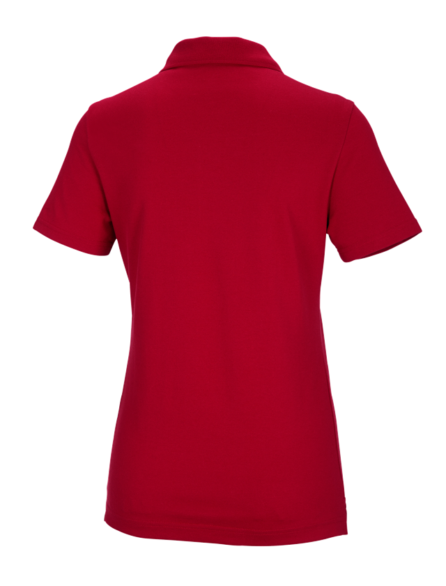 Topics: e.s. Functional polo shirt poly cotton, ladies' + fiery red 1