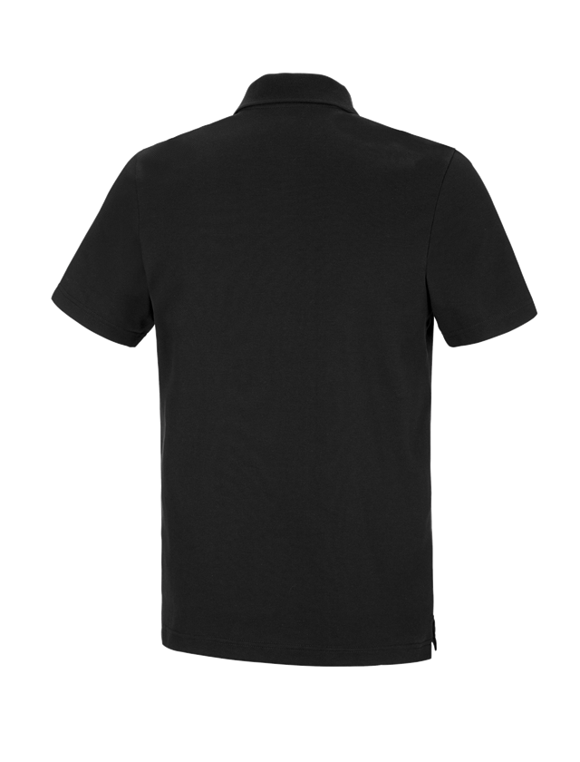 Plumbers / Installers: e.s. Functional polo shirt poly cotton + black 1