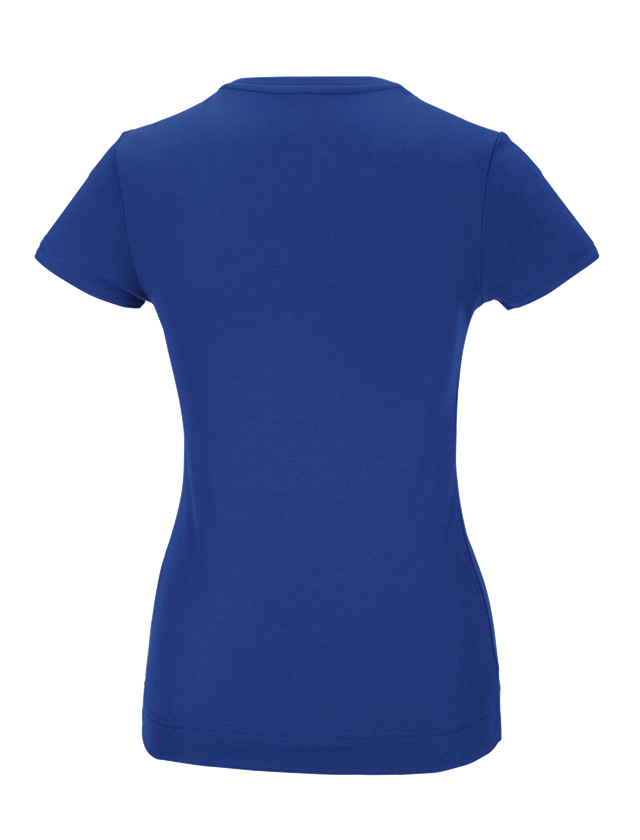 Shirts, Pullover & more: e.s. Functional T-shirt poly cotton, ladies' + royal 3