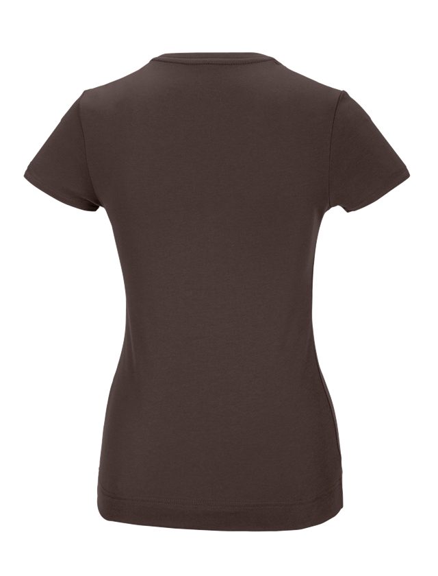 Joiners / Carpenters: e.s. Functional T-shirt poly cotton, ladies' + chestnut 1