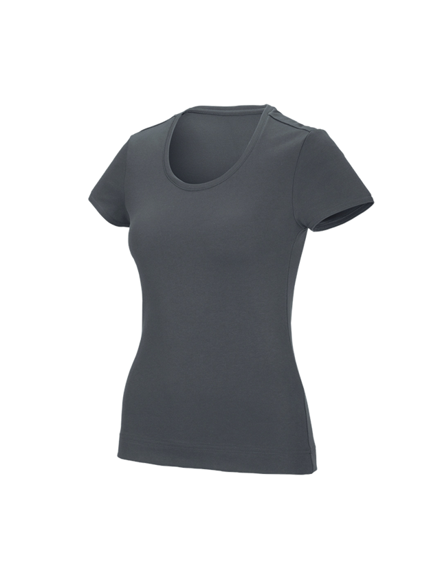Topics: e.s. Functional T-shirt poly cotton, ladies' + anthracite