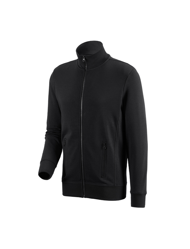 Topics: e.s. Sweat jacket poly cotton + black 2