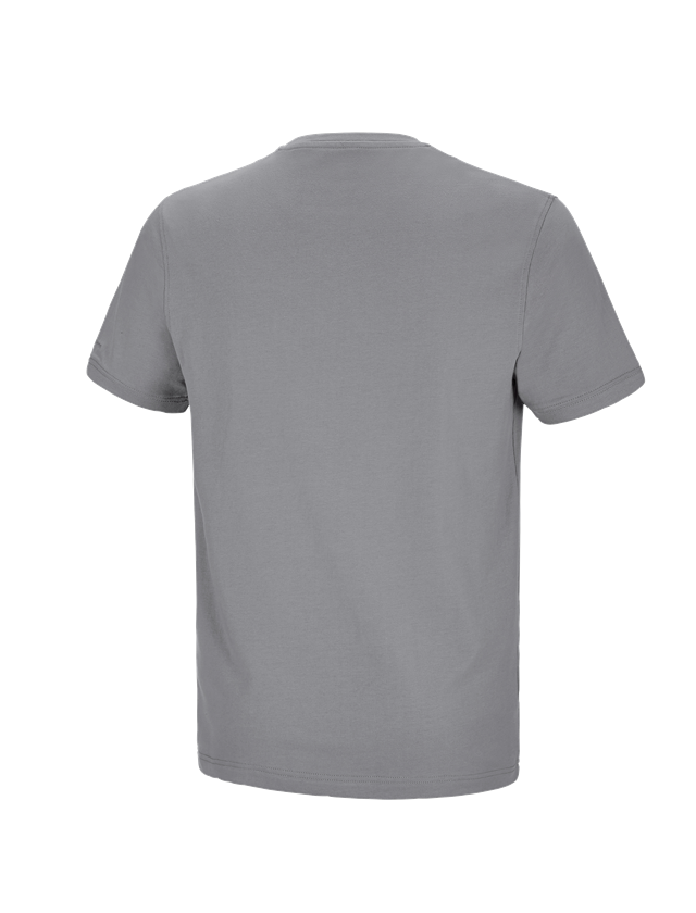 Topics: e.s. T-shirt cotton stretch Pocket + platinum 3