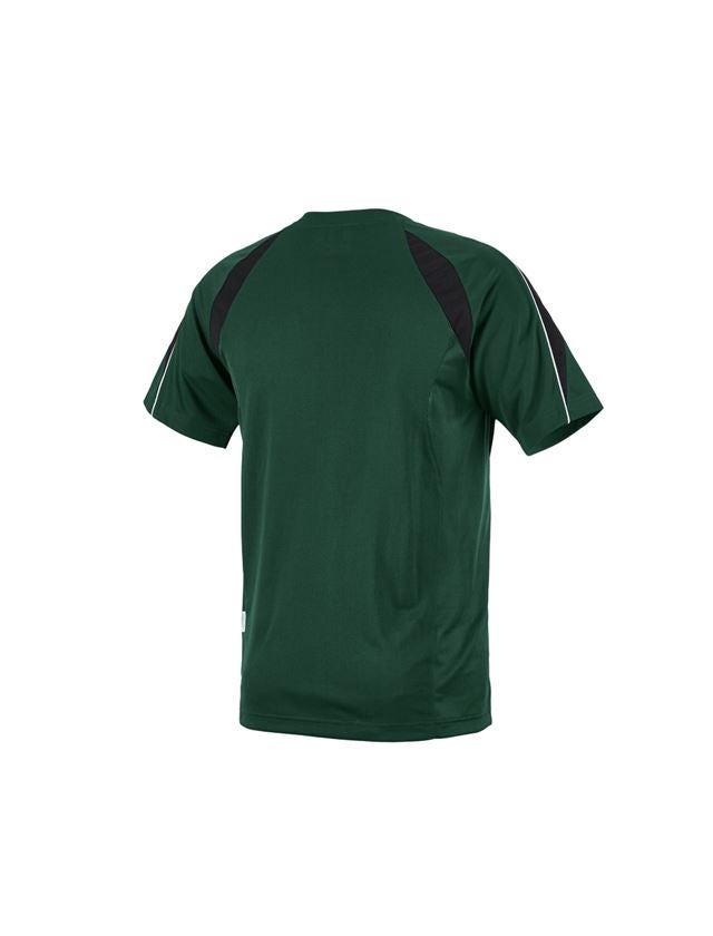 Topics: e.s. Functional T-shirt poly Silverfresh + green/black 3