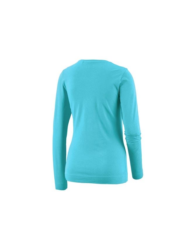 Shirts, Pullover & more: e.s. Long sleeve cotton stretch, ladies' + capri 1