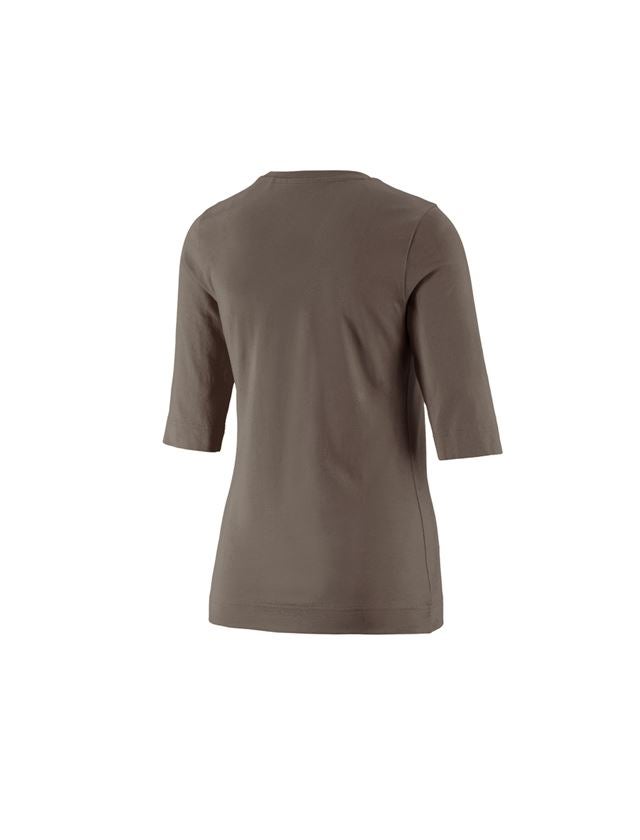 Topics: e.s. Shirt 3/4 sleeve cotton stretch, ladies' + stone 3