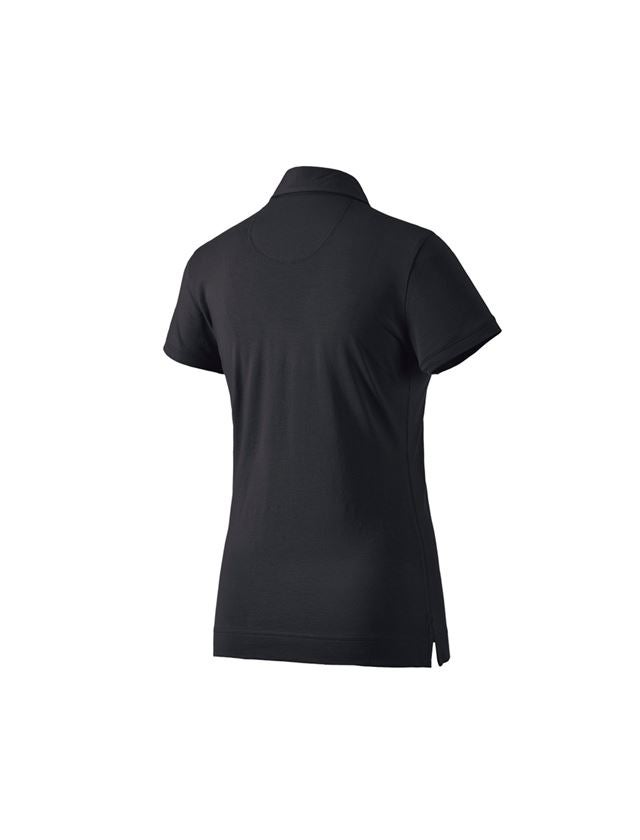 Joiners / Carpenters: e.s. Polo shirt cotton stretch, ladies' + black 1