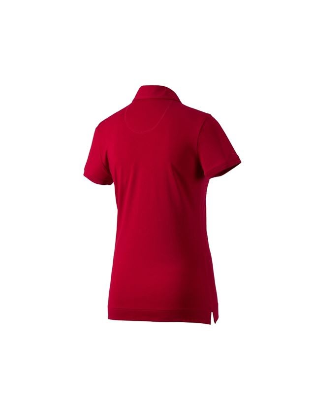 Joiners / Carpenters: e.s. Polo shirt cotton stretch, ladies' + fiery red 1