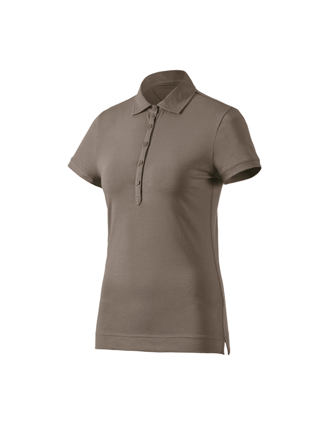 Shirts, Pullover & more: e.s. Polo shirt cotton stretch, ladies' + stone 2