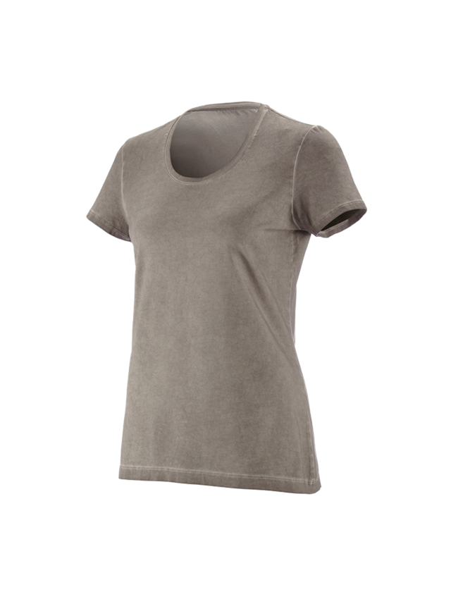 Topics: e.s. T-Shirt vintage cotton stretch, ladies' + taupe vintage 2
