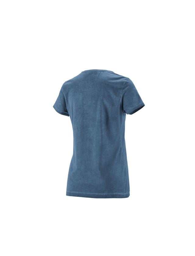 Shirts, Pullover & more: e.s. T-Shirt vintage cotton stretch, ladies' + antiqueblue vintage 1