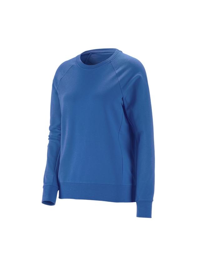 Shirts, Pullover & more: e.s. Sweatshirt cotton stretch, ladies' + gentianblue 3