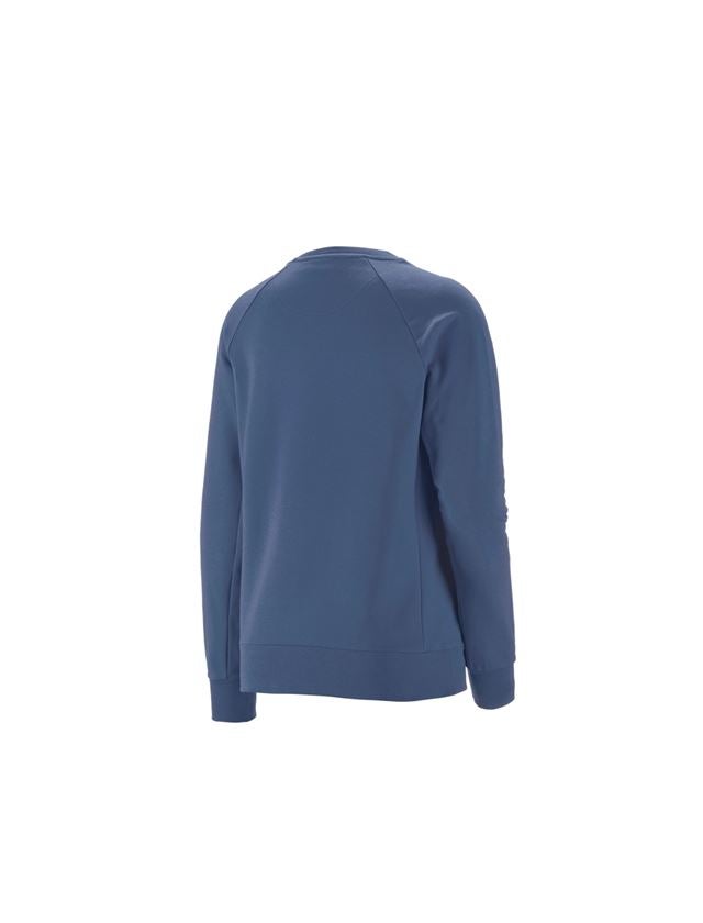 Topics: e.s. Sweatshirt cotton stretch, ladies' + cobalt 1