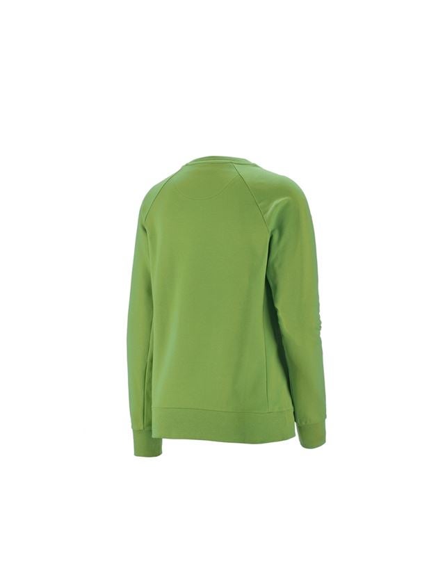 Plumbers / Installers: e.s. Sweatshirt cotton stretch, ladies' + seagreen 1
