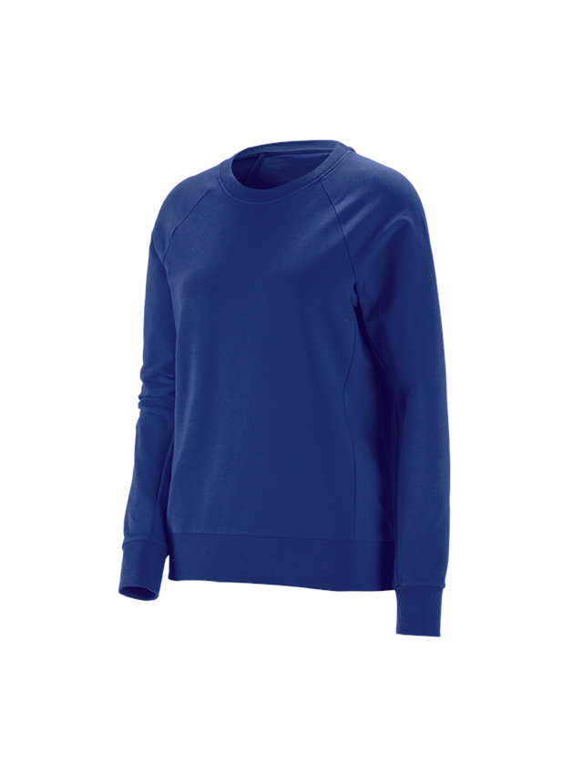 Plumbers / Installers: e.s. Sweatshirt cotton stretch, ladies' + royal