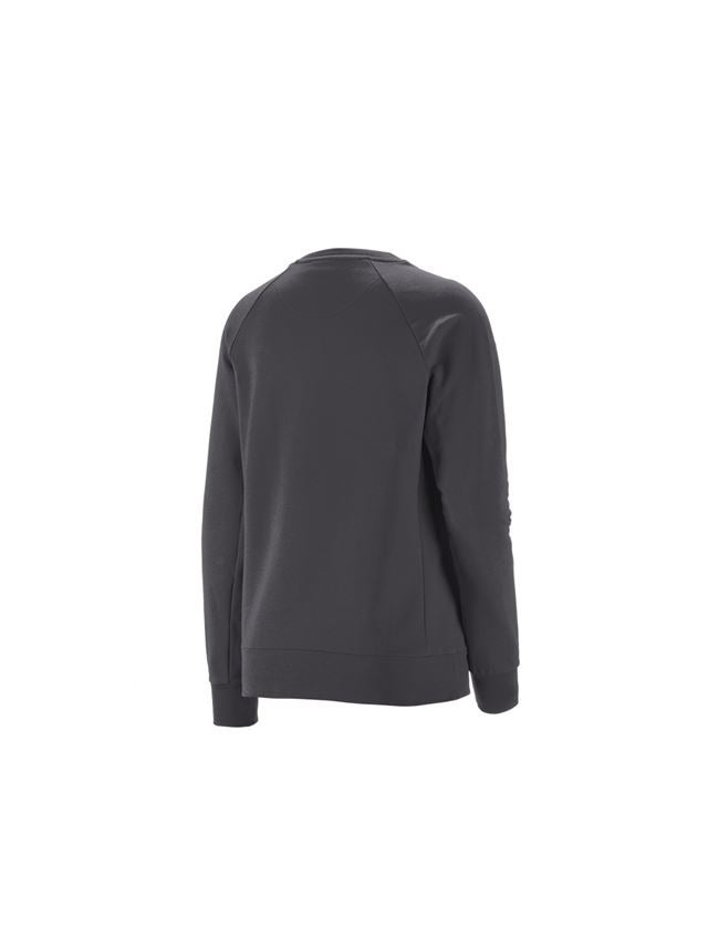 Plumbers / Installers: e.s. Sweatshirt cotton stretch, ladies' + anthracite 1