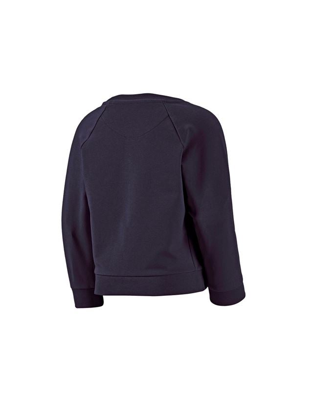 Topics: e.s. Sweatshirt cotton stretch, children's + navy 3