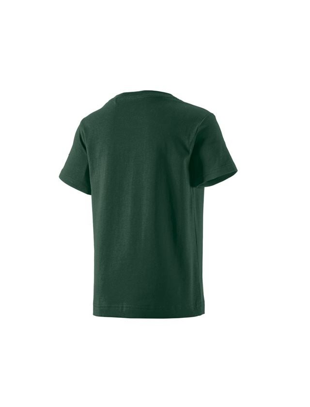 Topics: e.s. T-Shirt cotton stretch, children's + green 1